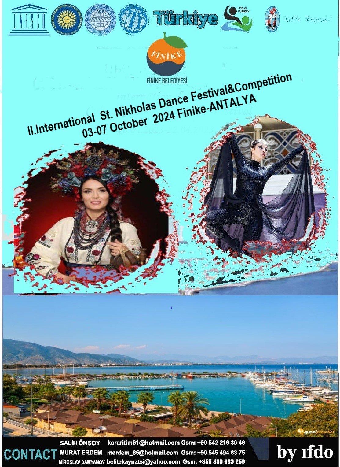 03 October  – 07 October 2024 Finike/ANTALYA