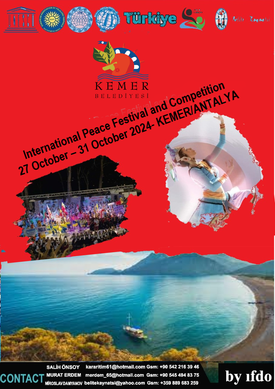 27 October – 31 October 2024- KEMER/ANTALYA