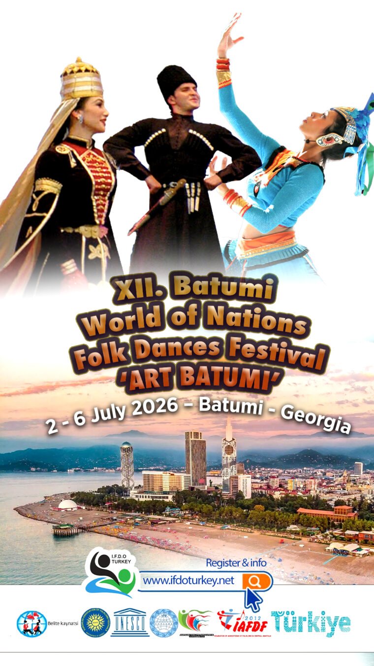 14- XI. Batumi World of Nations folk Dances Festival ‘ART BATUMI’ 02-06.07.2026 BATUMI/GEORGIA