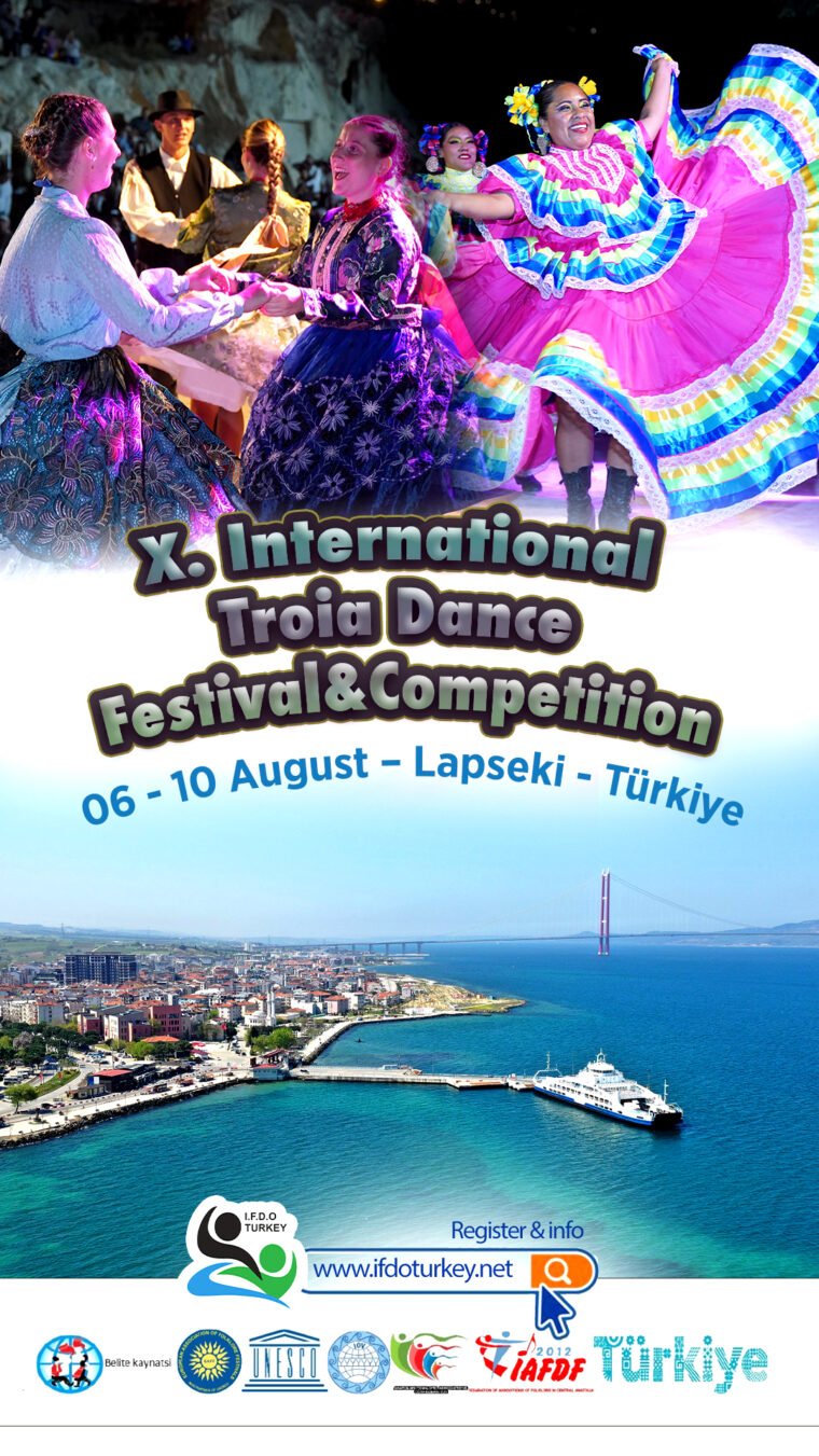 X. Int  Troia  Dance  Fest&Comp – LAPSEKI 06-10 August 2026