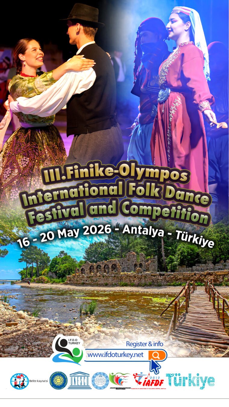 6-IIV.FINIKE International Folk Dance Competition 16-20 MAY 2026 – ANTALYA