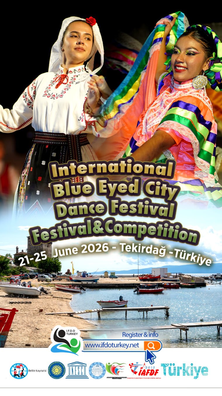 12-International Blue Eyed City Dance Festival Festival&Competition 21-25 June 2026-TEKİRDAĞ