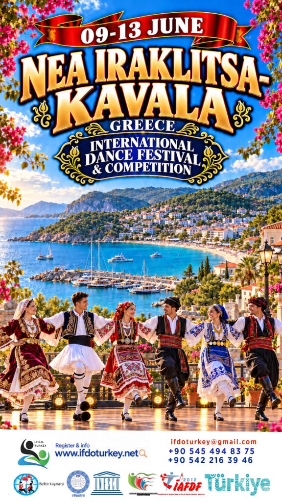 6- International Dance Festival in Ofrinio Beach 09-13 June 2027 -PARALIA/GREECE