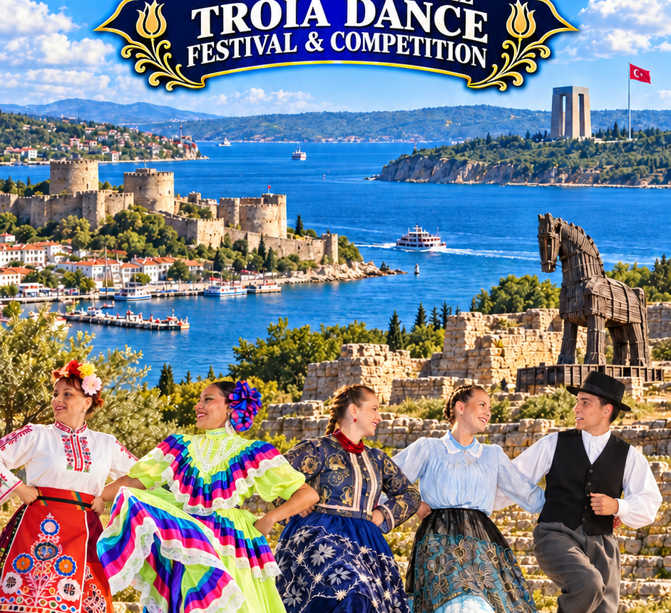 12- IX. International Troia Dance Festival & Competition 07-11 July 2027 -ÇANAKKALE