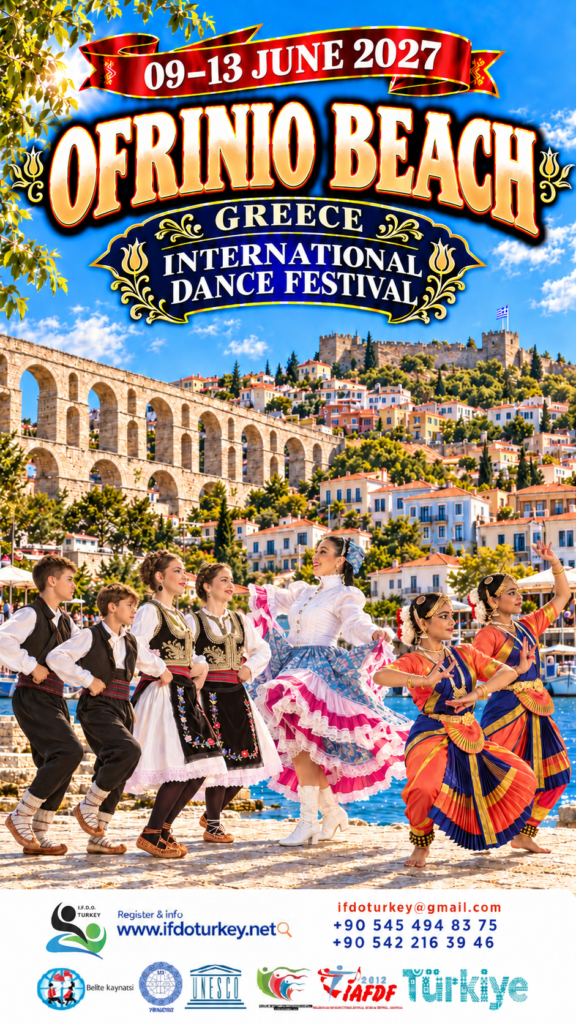 6- International Dance Festival in Ofrinio Beach 09-13 June 2027 -PARALIA/GREECE