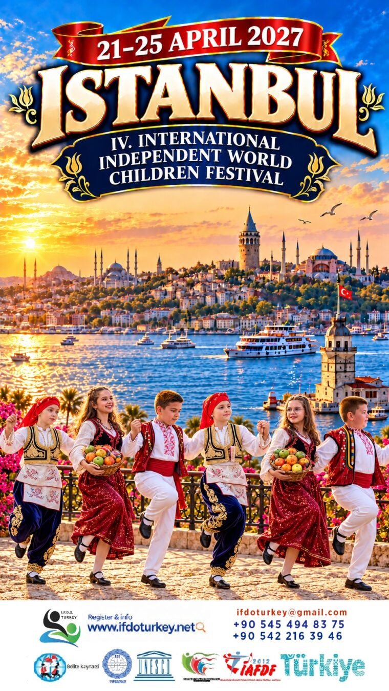 1- IV. International Independent World Children Festival 21-25 April 2027 -İSTANBUL