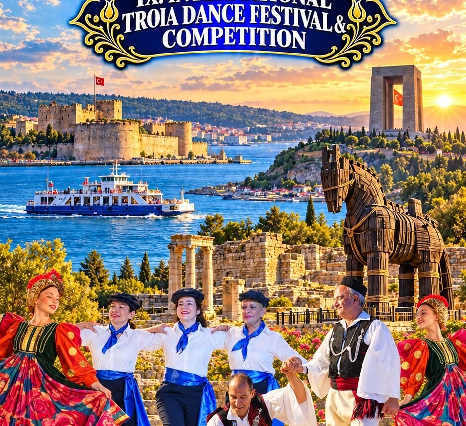 18- IX. International Troia Dance Festival & Competition 11-15 August 2027 -ÇANAKKALE
