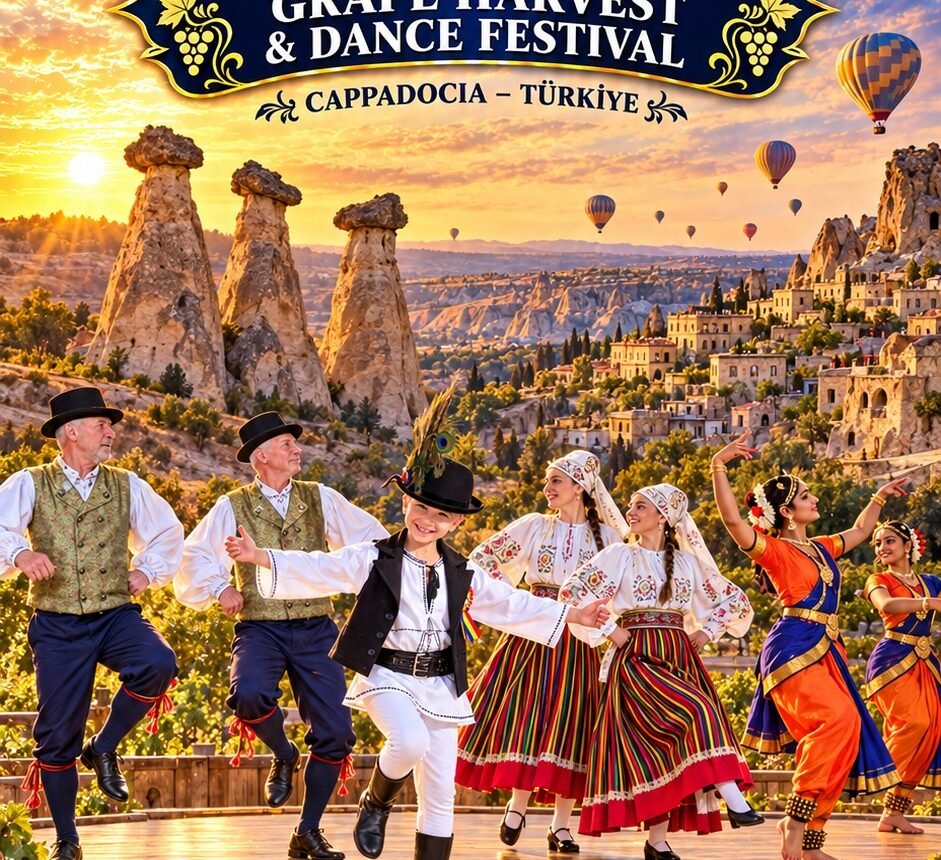 21- 55th International Ürgüp-Cappadocia Grape Harvest & Dance Festival 02-06 September 2027 -ÜRGÜP/NEVŞEHİR